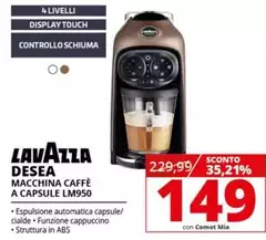 Lavazza - Desea Macchina Caffè A Capsule LM950