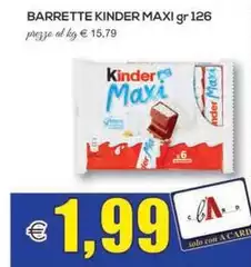 Kinder - Barrette Maxi Kinder - Barrette Maxi