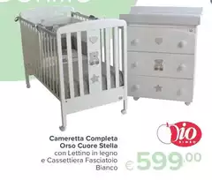 Io Bimbo - Cameretta Completa Orso Cuore Stella