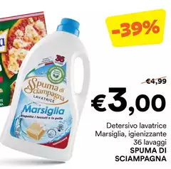 Spuma Di Sciampagna - Detersivo Lavatrice Marsiglia, Igienizzante Spuma Di Sciampagna - Detersivo Lavatrice Marsiglia, Igienizzante