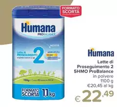 Humana - Latte Di Proseguimento 2 5HMO ProBalance