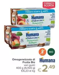 Humana - Omogeneizzato Di Frutta Bio