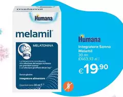 Humana - Integratore Sonno Melamil