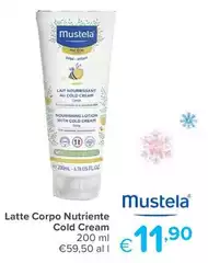 Mustela - Latte Corpo Nutriente Cold Cream Mustela - Latte Corpo Nutriente Cold Cream