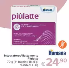 Humana - Integratore Allattamento Piùlatte