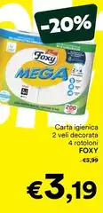 Foxy - Carta Igienica Foxy - Carta Igienica