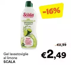 Scala - Gel Lavastoviglie Al Limone Scala - Gel Lavastoviglie Al Limone