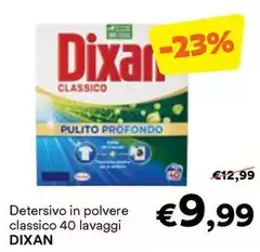 Dixan - Detersivo In Polvere Classico Dixan - Detersivo In Polvere Classico