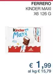 Ferrero - Kinder Maxi Ferrero - Kinder Maxi