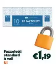 U! - Fazzoletti Standard U! - Fazzoletti Standard