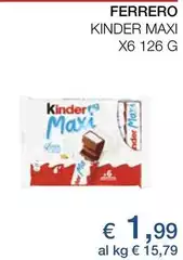 Ferrero - Kinder Maxi Ferrero - Kinder Maxi