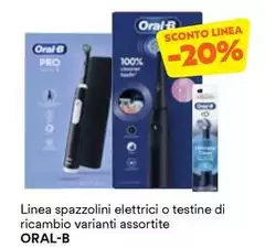 Oral B - Linea Spazzolini Elettrici O Testine Di Ricambio