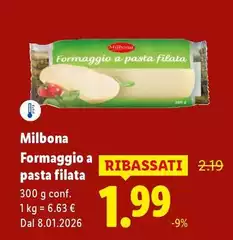 Milbona - Formaggio A Pasta Filata Milbona - Formaggio A Pasta Filata