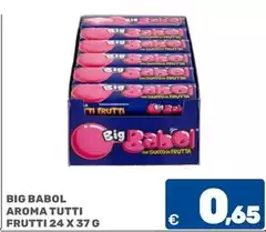 Big babol - Big Babol Aroma Tutti Frutti