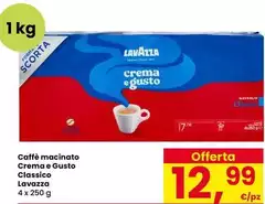 Lavazza - Caffè Macinato Crema E Gusto Classico
