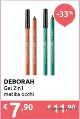 Deborah - Gel 2in1 Matita Occhi