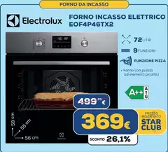 Electrolux - Forno Incasso Elettrico EOF4P46TX2