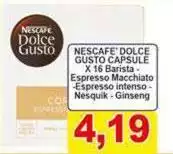 Nescafé - Dolce Gusto Capsule Nescafé - Dolce Gusto Capsule