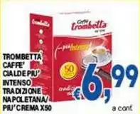 Piu - Caffe' Cialde ' Intenso Tradizione Napoletana ' Crema X50 Piu - Caffe' Cialde ' Intenso Tradizione Napoletana ' Crema X50