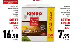 Kimbo - Cialde Caffè Macinato Fresco Espresso