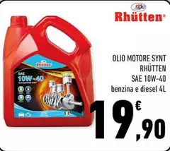 Rhütten - Olio Motore Synt