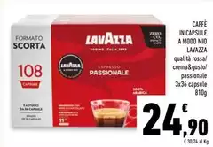 Lavazza - Caffè In Capsule A Modo Mio Lavazza - Caffè In Capsule A Modo Mio