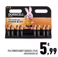 Duracell - Pile Power Boost Plus