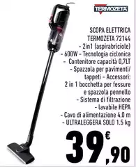 Termozeta - Scopa Elettrica 72144