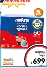 Lavazza - 50 Cialde Caffè Crema E Gusto Classico