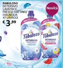 Fabuloso - Detersivo Lavatrice Fresco Mattino/Magnolia
