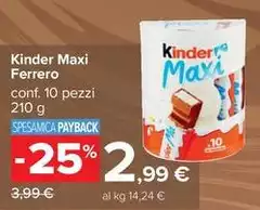 Ferrero - Kinder Maxi Ferrero - Kinder Maxi
