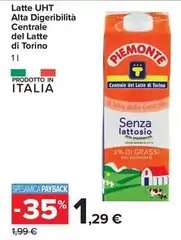 Centrale del latte di torino - Latte UHT Alta Digeribilità Centrale Del Latte Di Torino Centrale del latte di torino - Latte UHT Alta Digeribilità Centrale Del Latte Di Torino