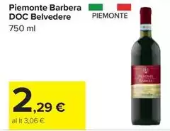 Belvedere - Piemonte Barbera DOC Belvedere - Piemonte Barbera DOC