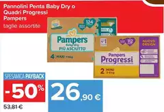 Pampers - Pannolini Penta Baby Dry O Quadri Progressi