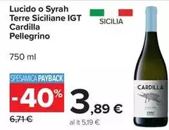 pellegrino - Lucido O Syrah Terre Siciliane IGT pellegrino - Lucido O Syrah Terre Siciliane IGT