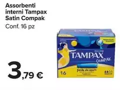 Tampax - Assorbenti Interni  Satin