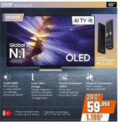 Samsung - S90F 4K Smart TV 55"