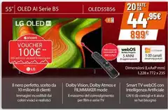 LG - 55" Oled AI Serie B5 OLED55B56