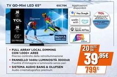 TCL - Tv Qd-Mini Led 65" 65C79K