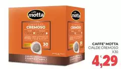 Caffè motta - Cialde Cremoso