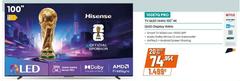 Hisense - 100E7Q PRO TV Qled 144Hz 100" 4K