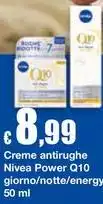 Nivea - Creme Antirughe Power Q10 Giorno/Notte/Energ Nivea - Creme Antirughe Power Q10 Giorno/Notte/Energ