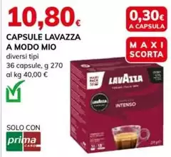 Lavazza - Capsule A Modo Mio Lavazza - Capsule A Modo Mio
