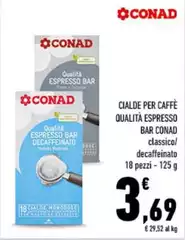 Conad - Cialde Per Caffè Qualità Espresso Bar Conad - Cialde Per Caffè Qualità Espresso Bar