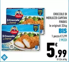 Findus - Croccole Di Merluzzo Capitan