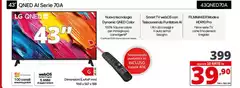 LG - 43'' Qned Ai Serie 70A 43QNED70A