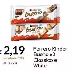 Ferrero - Kinder Bueno X3 Classico E White