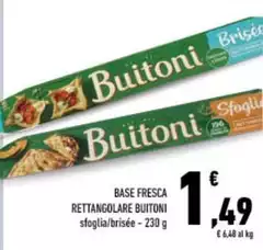 Buitoni - Base Fresca Rettangolare
