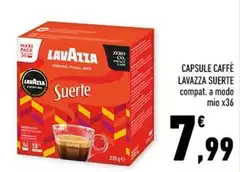 Lavazza - Capsule Caffè Suerte