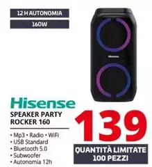Hisense - Speaker Party Rocker 160
